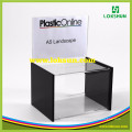 Wholesale Clear Acrylic House Shaped Donation Box with Lock